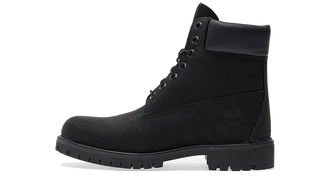 6" Boot Black Nubuck Premium