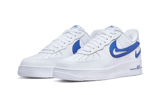 Air Force 1 Low '07 FM Cut Out Swoosh White Game Royal - Release Out