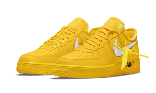 Air Force 1 Low Off-White University Gold Metallic Silver - Release Out