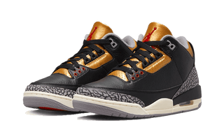 Air Jordan 3 Retro Black Cement Gold - Release Out