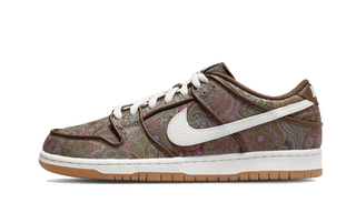 SB Dunk Low Paisley Brown - Release Out